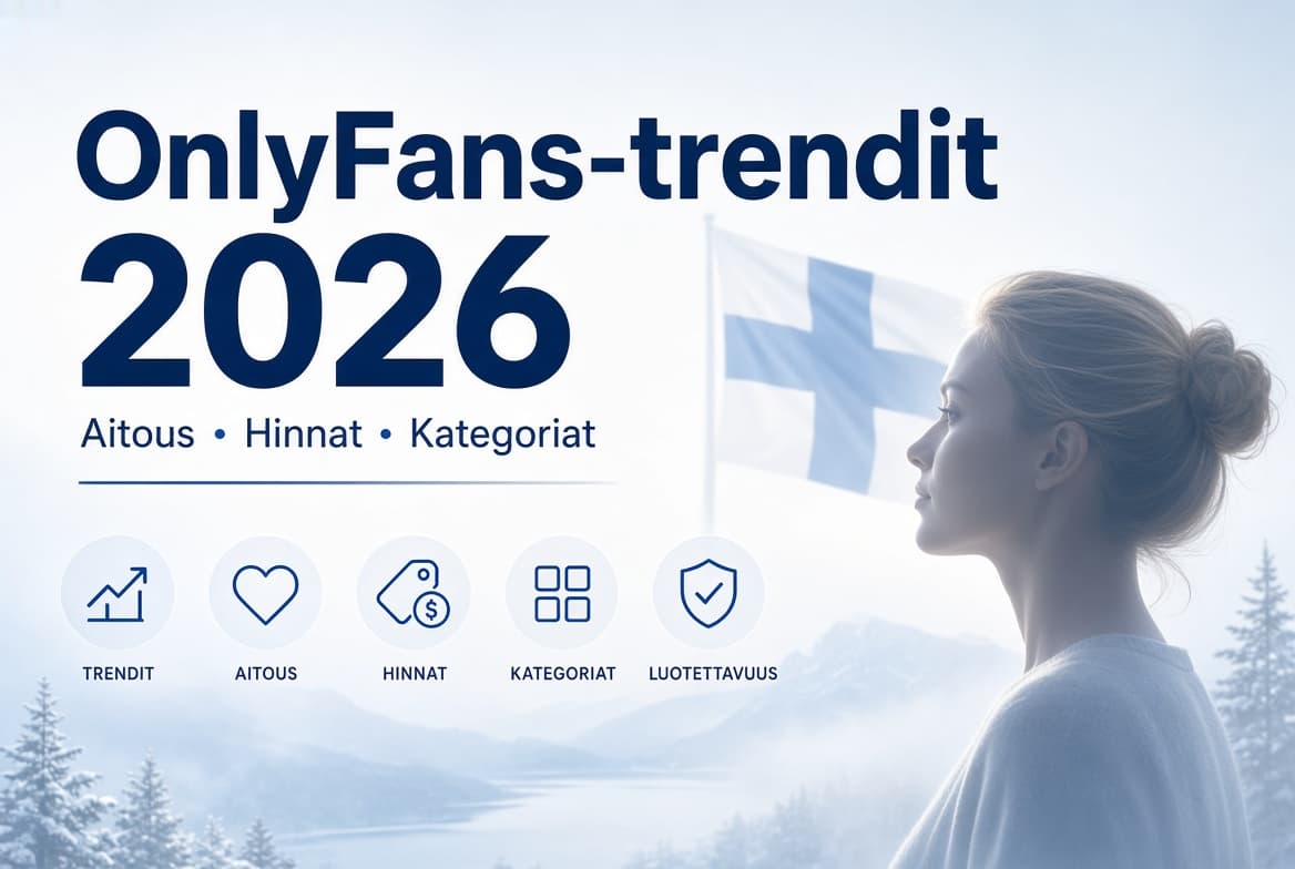 Suomalaiset OnlyFans-trendit 2026: aitous, hinnat ja parhaat kategoriat