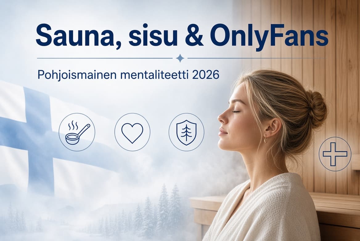 Sauna, sisu ja suomalaiset OnlyFans-tekijät – näin pohjoismainen mentaliteetti myy vuonna 2026